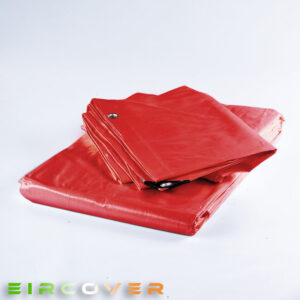 200 GSM Red Tarpaulins