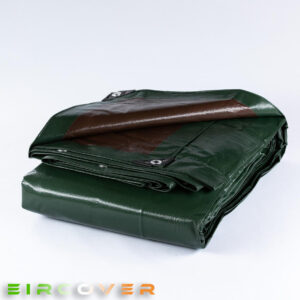 250 GSM Heavy Duty - Green / Brown Tarpaulins