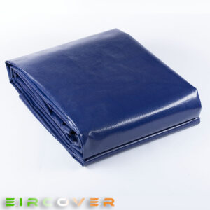 350 GSM Blue / Beige Heavyweight Tarpaulins