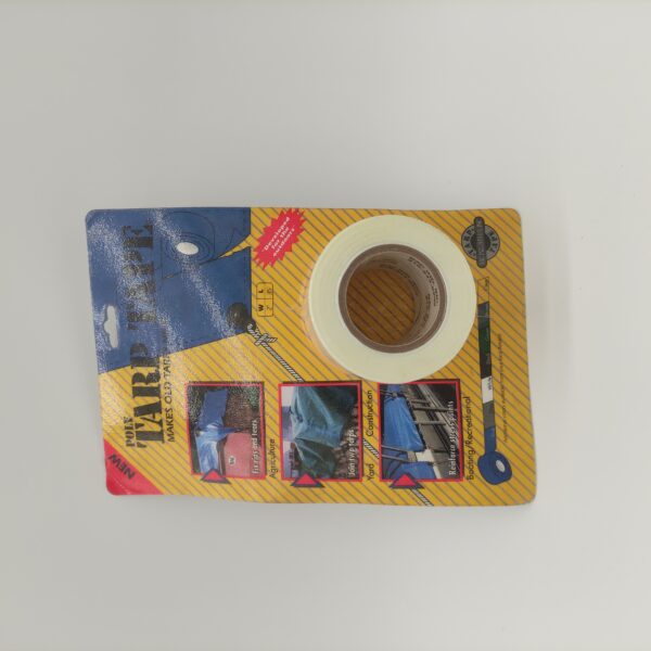 White tarp tape 6 White tarp tape 6