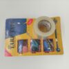 2. clear tarp tape 3