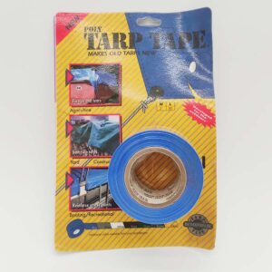 small blue tarp tape