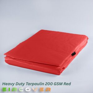200 GSM Red Tarpaulins