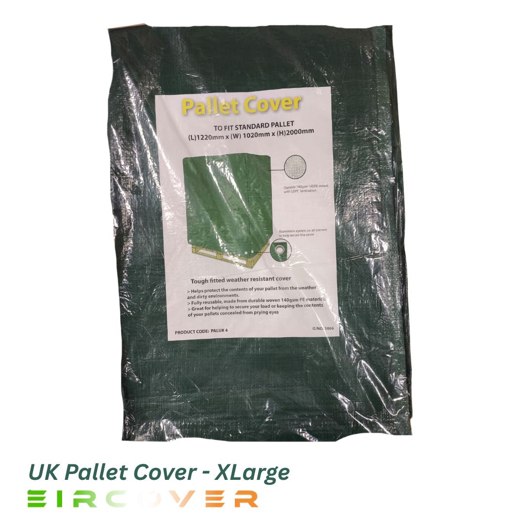 UK Pallet Cover XLarge – 1220mm L x 1020mm W x 2000mm H