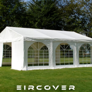 Premium Marquee 4m x 6m PVC Cover - White  / ground bars