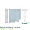 2. Canopy Party Tent 3x6 White