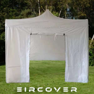Pop-up Gazebo 3 x 4.5 Aluminum Frame, Available in White, Green and Blue